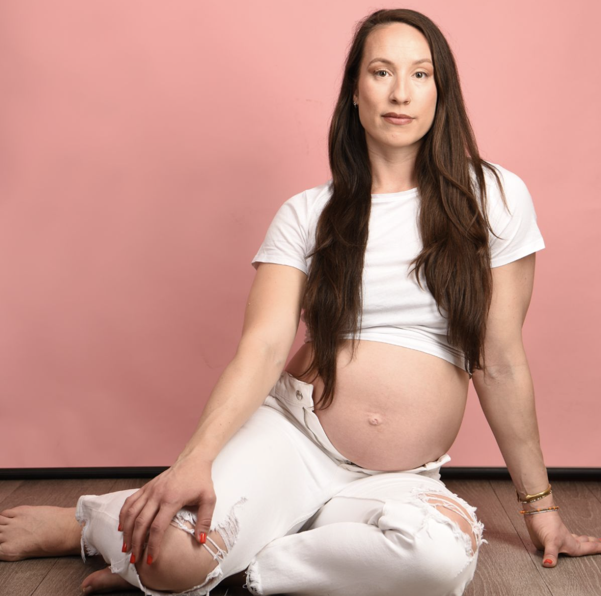 Maren during pregnancy
